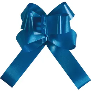 RueDeLaFete Mini Nœuds Automatiques - Bleu Roi x 20 pas cher