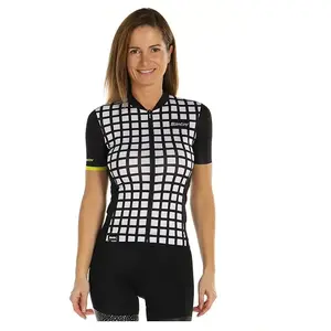Santini Maillot manches courtes femme Sleek Grido pas cher