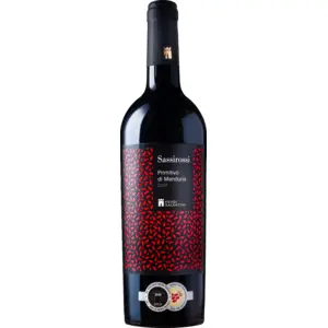 Feudi Salentini Sassirossi Primitivo di Manduria 2022 0.75 l pas cher