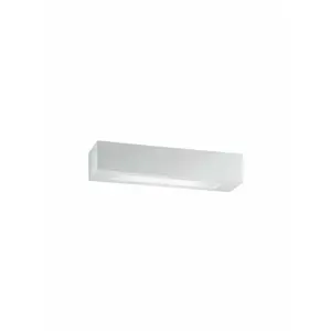 F.A.N. EUROPE Lighting Applique en plâtre Candida 2 ampoules Plâtre blanc - Blanc pas cher