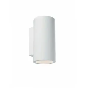 Fan europe banjie - applique en plâtre à peindre blanc, gu10 pas cher