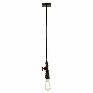 Eco-Light Suspension design Amarcord 1 ampoule Métal Rouille - Marron