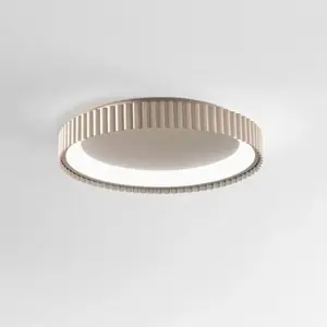 Luce Ambiente Design Plafonnier LED Niike, doré, Ø 40 cm, métal, CCT pas cher