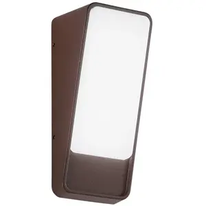 INTEC Applique d'extérieur LED Coupe, couleur bronze, hauteur 20 cm, m... pas cher