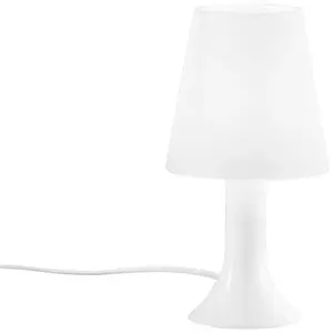 Luce Ambiente Design Lampe de table BINGO Lumetto, blanche, hauteur 24...Vendu parluminaire