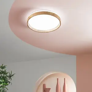 Luce Ambiente Design MADERA Plafonnier LED, I-MADERA-PL50, pas cher