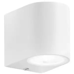 F.A.N. Europe Applique d'extérieur ONE, blanche, hauteur 8 cm, métal, ... pas cher