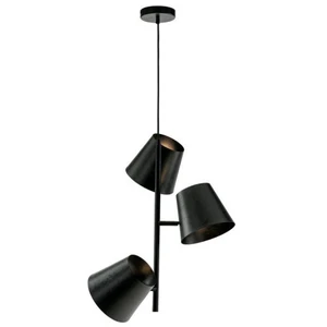 Fan europe colt plafonnier suspendu à 3 bras multiples gris 51x59,5cm