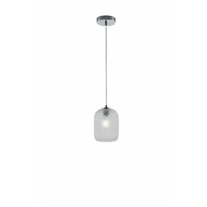 Fan Europe - Suspension design Glass Transparent 150 Cm pas cher
