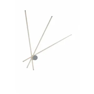 Fan Europe Plafonnier LED intégré Shanghai Opale blanc 92 Cm