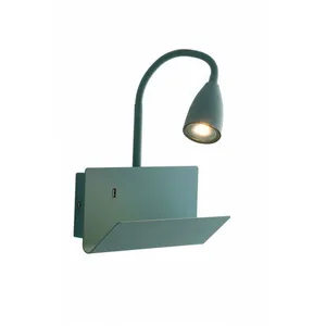 Fan Europe - Applique avec liseuse Gulp Vert 27-49 Cm - Vert