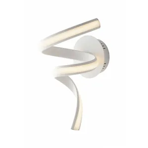 Fan europe mystral - applique murale led intégrée, blanc, 4000k