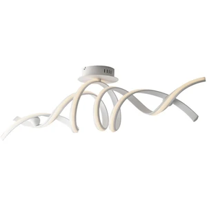 Fan europe mystral - plafonnier semi-encastré à del intégré, blanc, 4000k pas cher
