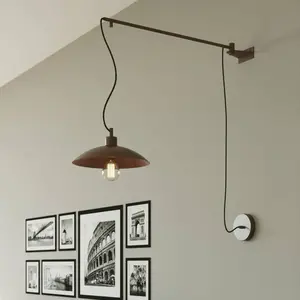 Eco-Light Applique Eldorado avec flèche, noire pas cher