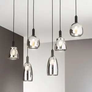 Luce Ambiente Design WEIZEN Suspension E14, I-WEIZEN-S6, pas cher