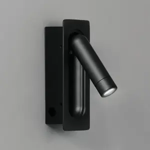 Luce Ambiente Design DEFOE Encastré mural, LED, INC-DEFOE-NER,