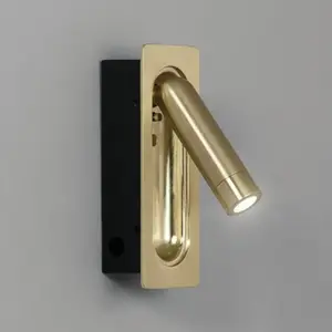 Luce Ambiente Design DEFOE Encastré mural, LED, INC-DEFOE-ORO,