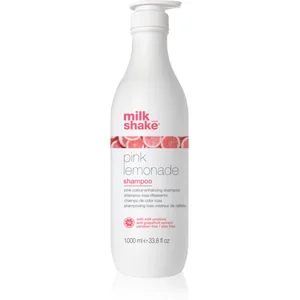 Comparateur de prix : Milk Shake Pink Lemonade shampoing colorant pour cheveux blonds odstín Pink 1000 ml