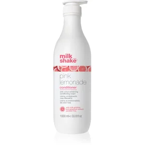 Comparateur de prix : Milk Shake Pink Lemonade soin démêlant correcteur couleur pour cheveux blonds odstín Pink 1000 ml