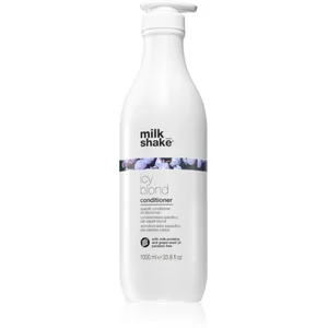 Comparateur de prix : Milk Shake Icy Blond Conditioner après-shampoing pour cheveux blonds 1000 ml