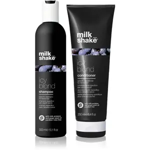 Comparateur de prix : Milk Shake Icy Blond Duo Pack ensemble pour cheveux blonds et méchés
