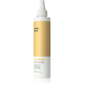 Comparateur de prix : Milk Shake Direct Colour soin démêlant correcteur couleur pour une hydratation intense Golden blond 100 ml