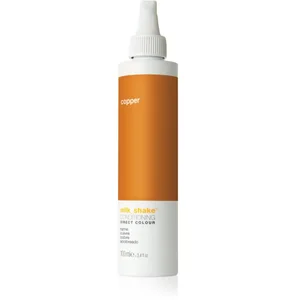 Comparateur de prix : Milk Shake Direct Colour soin démêlant correcteur couleur pour une hydratation intense Copper 100 ml
