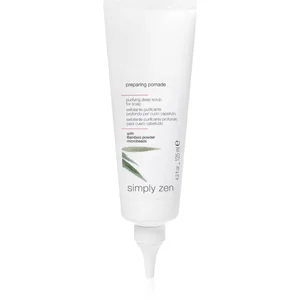 Simply Zen Preparing Pomade pâte exfoliante et purifiante pour cuir chevelu 125 ml pas cher