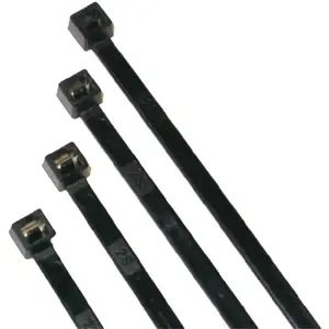 Mvtek Attaches en Nylon Noires 100x2,5mm - Paquet de 100 Pièces pour Atelier pas cher