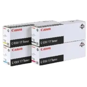 Comparateur de prix : Canon C-EXV 17 - Cyan - original - cartouche de toner - pour imageRUNNER C4080i, C4580i, C5185i