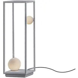 Karman Abachina Lampe sur pied LED 2 lampes blanc 70cmVendu parluminaire
