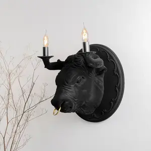 Comparateur de prix : KARMAN lampe murale applique CORRADO (Noir velouté - Céramique)