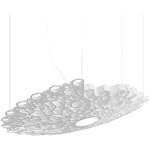 KARMAN lampe à suspension NOTREDAME LARGE (3000K blanc - technopolymèr...