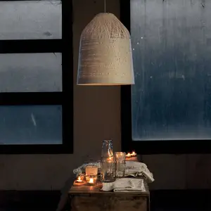 Karman Black Out suspension d'extérieur, Ø 50 cm, blancVendu parluminaire