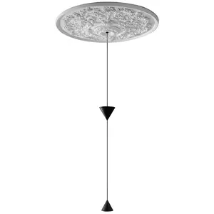 Comparateur de prix : Karman Moonbloom Suspension LED 2fl Ø75cm 3.000K