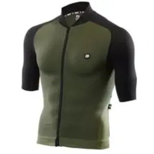 Maillot manches courtes sixs clima 2 vert   noir pas cher