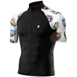 Sixs Maillot à Manches Courtes Fancy pas cher
