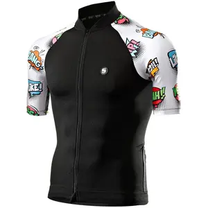 Sixs Maillot à Manches Courtes Fancy pas cher