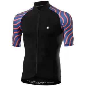 Sixs Maillot à Manches Courtes Fancy pas cher