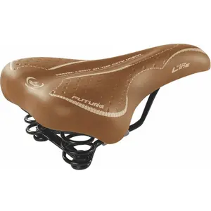 Montegrappa Selle Future Man Citybike Miel avec ressorts et rembourrag...