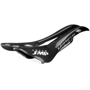 Selle Full Carbon Lite Noire pour VTT, Route et Gravel - 130g, 2018 pas cher