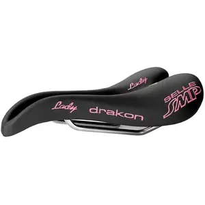 Comparateur de prix : SMP Selle Drakon Lady Noir 2018 en Cuir pour VTT, Route et Gravel - 315g