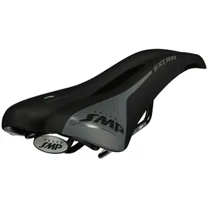 Comparateur de prix : SMP Selle de vélo noire mate 2020 avec rembourrage élevé - Confort optimal