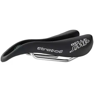 Comparateur de prix : SMP4Bike Stratos Selle de vélo Noir 26,6 x 13,1 cm