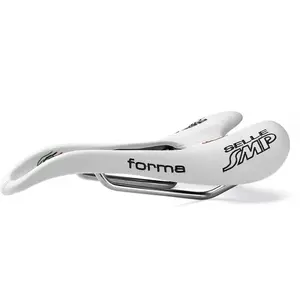 Comparateur de prix : Selle Forma Blanche 2018 en Microfibre pour VTT, Route et Gravel - 250g
