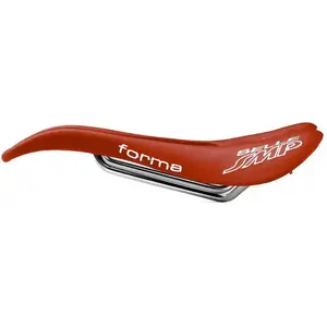 Cicli Bonin Selle Forma Rouge 2018 en Microfibre et Acier Inox pour VTT, Route et GravelVendu parbikeinn