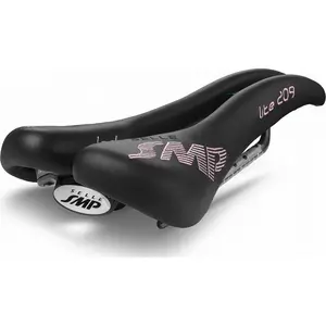 Selle SMP 4Bike CRB Lite 209 Femme Cuir et Carbone, Noire, 2018 - Confort ÉlevéVendu parbikeinn