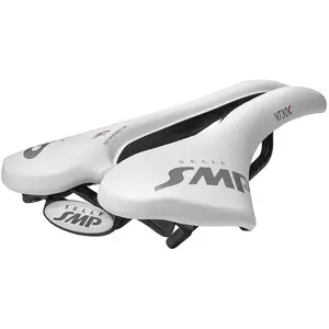 Comparateur de prix : SMP Selle Ergonomique VT30C Blanche pour VTT et Route - 280g, Confort et Style