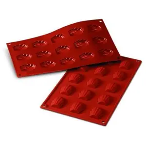 Moule 15 mini madeleines silikomart 20.031.00.0065 pas cher