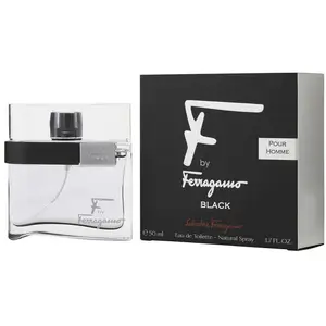 F By Ferragamo Black - Salvatore Ferragamo Eau De Toilette Spray 50 ML pas cher